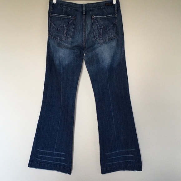 Citizens of Humanity flare jeans women’s 30 VGUC dunaway - Picture 2 of 6